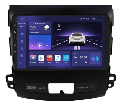 Estreo Carplay 2+32g`para Mitsubishi Outlander 2005-2012