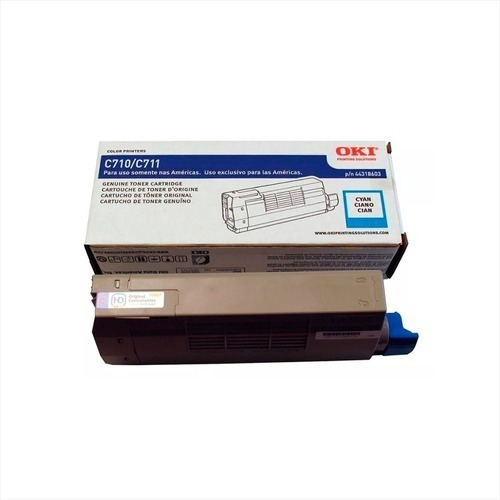 Toner Original Oki C710 C711 44318601 44318602 44318603