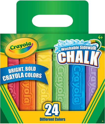 Gis Cuadrado Gigante Lavable 24 Piezas Crayola