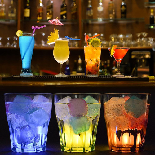 Mox 20 Pegatinas Botellas, Luces Led