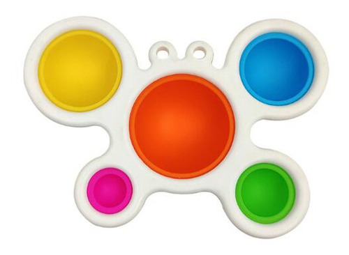 Juego De 5 Juguetes De Juguete Con Hoyuelos Simples, Pop It