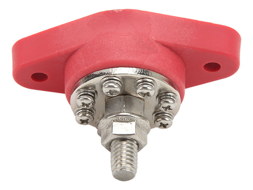 Bloque De Distribución De Energía, Conector Único M10 Rojo D