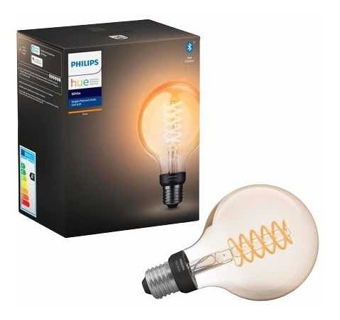 Imagen 2 de 6 de Philips Hue Vintage Filamento Globo G93 7w Bluetooth