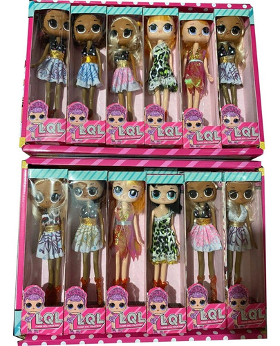 Imagen 3 de 3 de Muñeca Lol Clásica Barata Varios Modelos Frozen Barbie Sofía