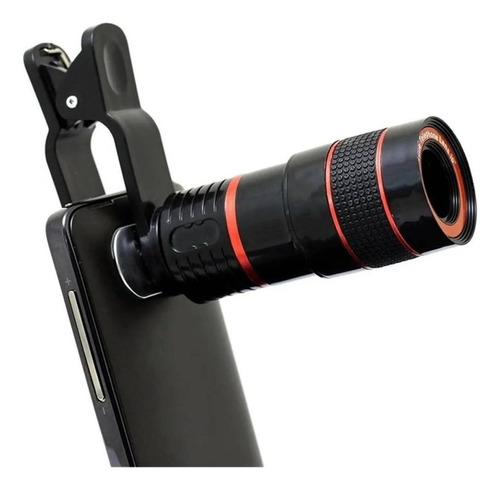 Lente Zoom Telescopio 8x Con Pinza Para Celular Universal