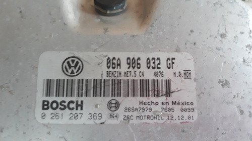 Computadora De Vw Beatle 2.0 At # 06a906032gf (Usado)