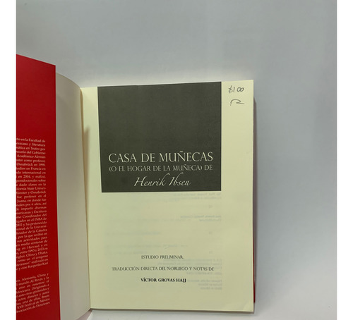 Casa De Muñecas O El Hogar De La Muñeca Henrik (Usado)