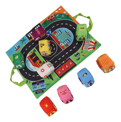 Lj Juego De Peluches For Bebés Mat Play, Papel Sonoro De