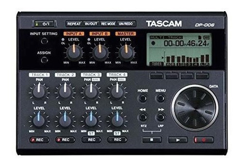 Tascam Dp006 Portastudio Digital 6track Grabadora Portatil M