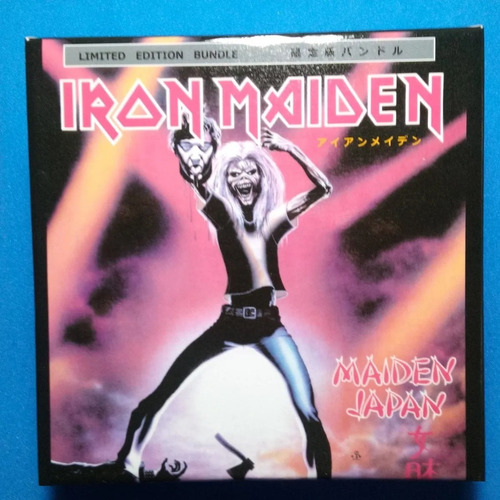 Iron Maiden - Box Maiden Japan - Limitado Cd + Bandeira + 