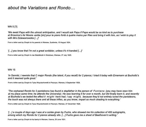 Variations In D Major & Rondo In C Major, 2 Pianos, 4 Hands.