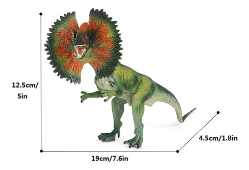 Un Niño, Modelo De Dinosaurio Heterodon, Liso, Pintado A Man