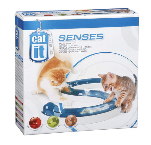 Circuito De Juego Con Diseño Sensorial Para Gatos