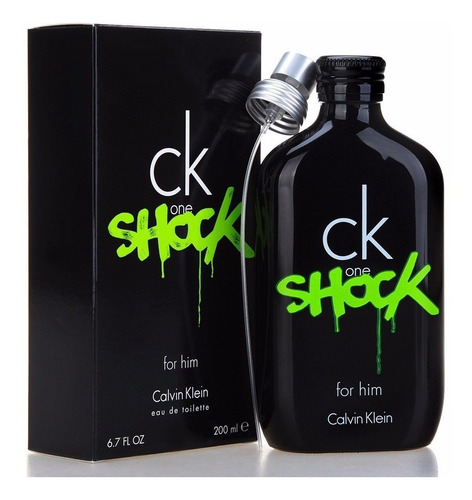 Imagen 1 de 2 de Perfume Ck One Shock Calvin Klein 200ml Para Hombre Original