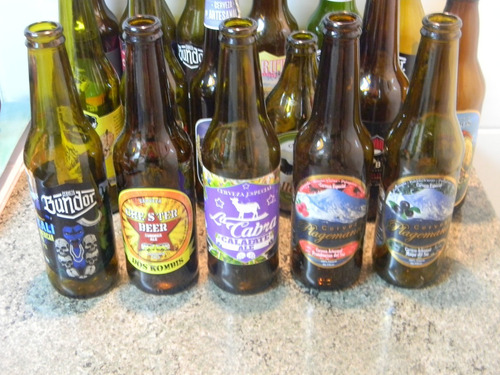 Imagen 3 de 5 de Lote Botellas Cervezas Artesanales Chilenas Y Posavasos