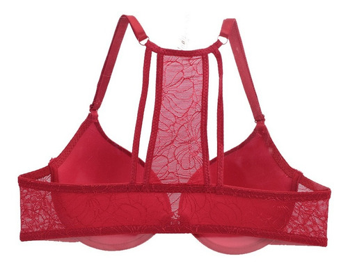 Bra Carnival 23366 Rojo, Aplicación Mesh En Espalda