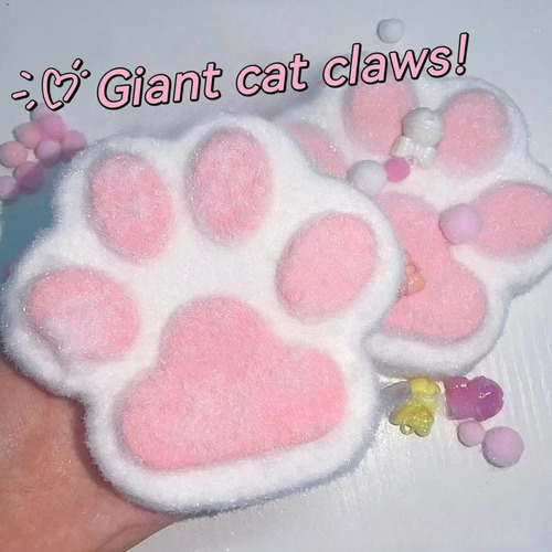 ~ Juguetes Blandos Con Forma De Pata De Gato Grande De 5