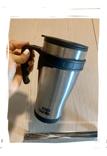 Mug Térmico Acero Inoxidable 400ml Nuevos