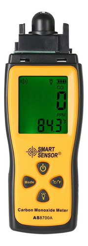 Sensor Portátil De Carbono Industrial Tester Smart Con Monóx