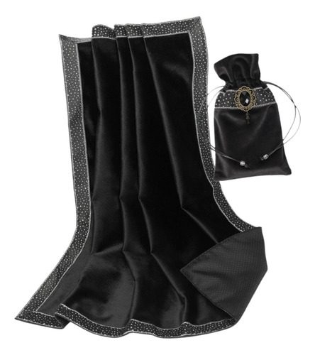Accesorios De Juegos De Mesa Dowsing Mantel Con Negro