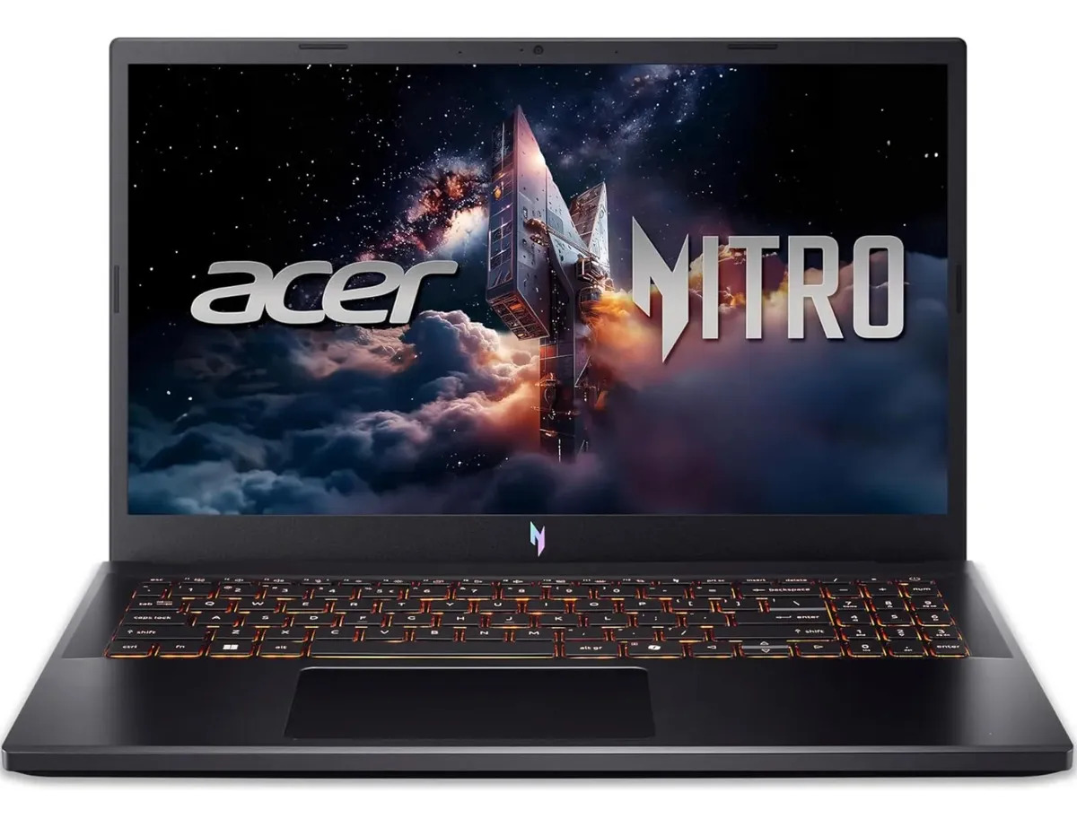 Acer Nitro V i9-13900H Rtx 5060 SSD de 1 TB 16 GB 165 Hz Fhd Win11 Preto
