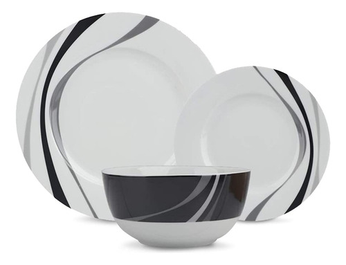 Set De Vajilla De 18 Piezas Para 6 Personas Swirl Nombre Del Diseño