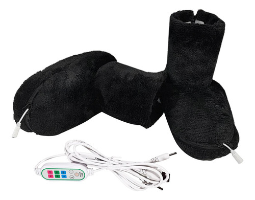 Zapatos Térmicos Suaves Felpa Lavable Cómodo Cálido Bota
