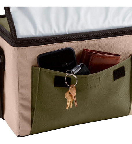 Imagen 4 de 9 de Conservadora Bolso Termico Coleman 18latas Olive Coleman
