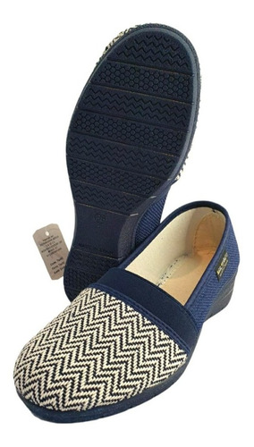 Pantufla Española Extra Confort Mod. 3352 Marino