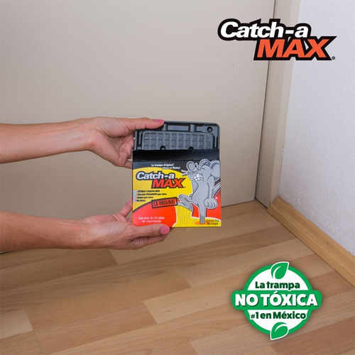 Catch-a Max Trampas De Pegamento Para Ratones En Charola