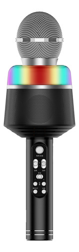Altavoz De Micrófono Inalámbrico 3 En 1 Con Led Para Fiestas