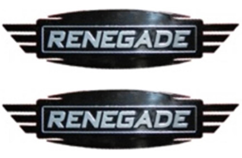 Emblema Tanque Gasolina  Um Renegade 200 Original