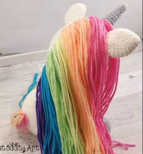 Patrón Crochet Amigurumi Unicornios 2x1 Inglés
