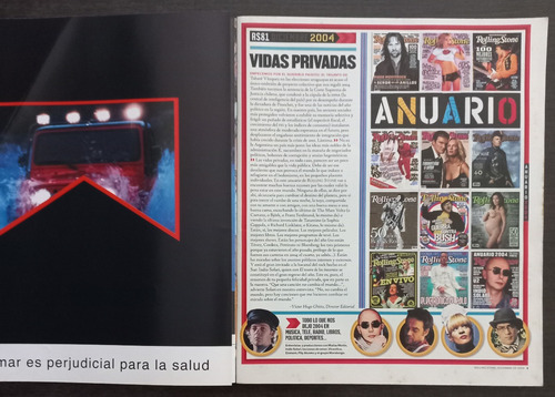 Revista Rolling Stone N°81 Anuario 2004 Indio Solari (Usado)