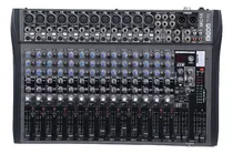 Comprar Consola Mixer 16 Canales Moon Mc16 Efectos Sonido Audio Prof