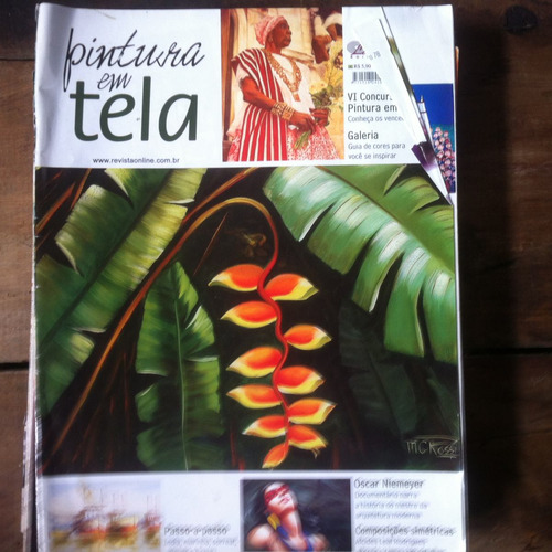 Revista Pintura Em Tela