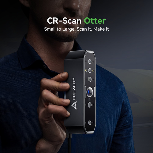 Creality 3d Scanner Cr-scan Otter Para Impressão 3d, Preto