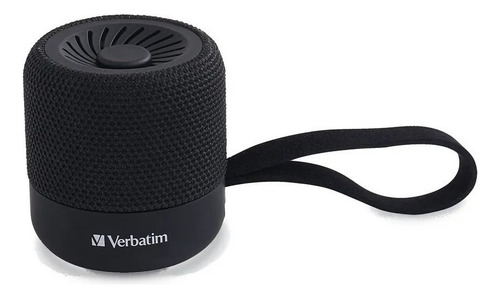 Parlante Verbatim Mini Bluetooth portátil con bluetooth  negro