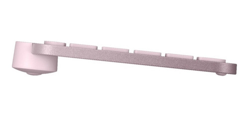 Imagen 3 de 5 de Logitech Master Series MX Keys Mini - Rosa - Blanco - QWERTY - Portugués Brasil