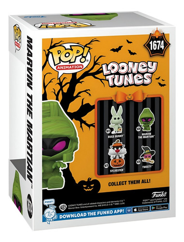 Figura 1674 Pop! Looney Tunes Marvin The Martian Funko