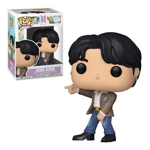 Figura de acción Jung Kook 224 de Funko Pop! Rocks
