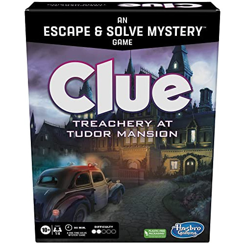 Clue Board Game Treachery At Tudor Mansion, Clue Escape...