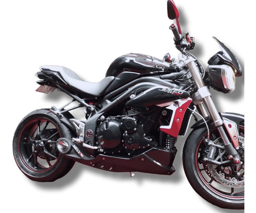 Escapamento Speed Triumph Street Triple 1050 Ponteir Cod.144