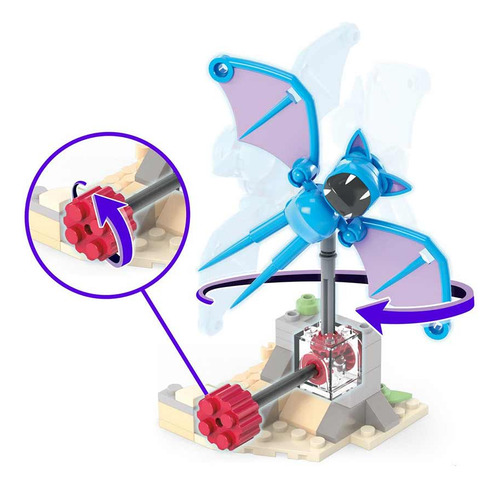 Mega Pokémon Vuelo En El Desierto De Zubat 61 Piezas