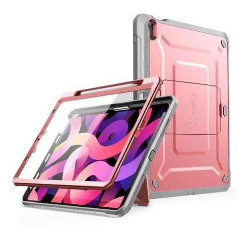 Funda Unicorn Beetle Pro Para iPad Air 4 10,9 (2020), Rosa