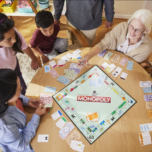 Juego De Mesa Hasbro Gaming Monopoly Clásico C1009 Español (Usado)