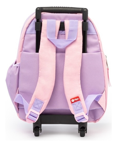 Mochila Filgo Minipack Carrito 12 Color Rosa Diseño De La Tela Liso