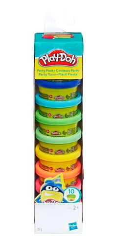 Play-doh Tubo X 10 - Mini Baldes - Masa- Hasbro Original