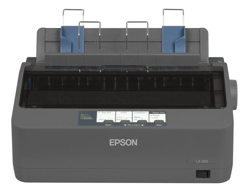 Impresora Matriz De Punto Epson Lx-350 Simple Funcion Color Gris