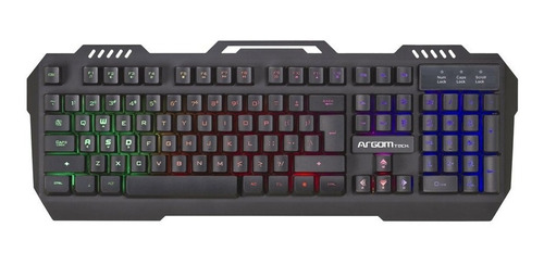 Teclado Argom Gaming Usb Combat Kb56 (arg-kb-2056bk).